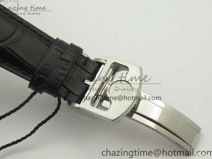 MIROTIME 0227 Sporty Portuguese Tourbillon IW504602 SS ZF Best Edition Blue Dial on Black Leather Strap 7175